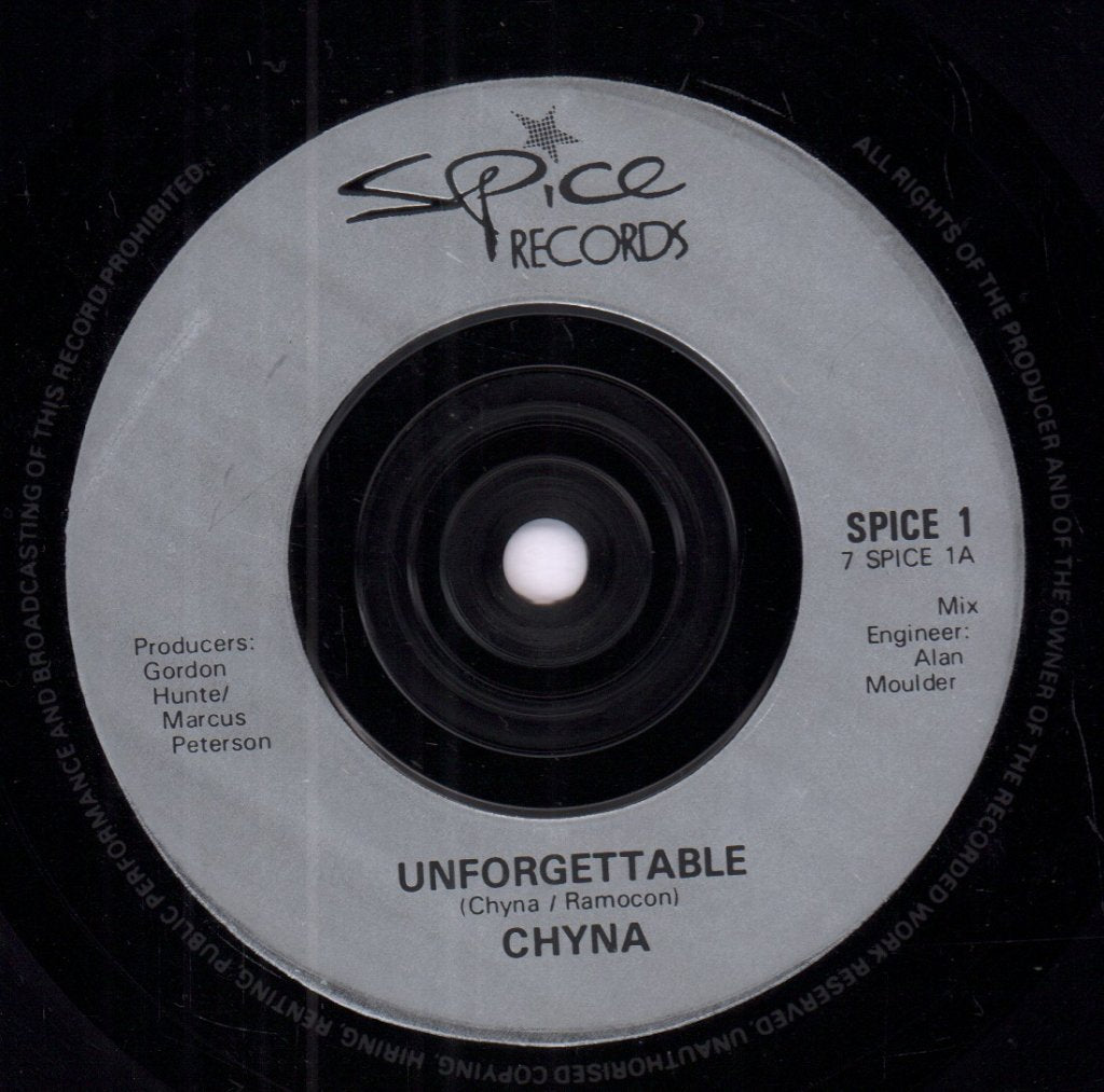 Chyna - Unforgettable - 7 Inch