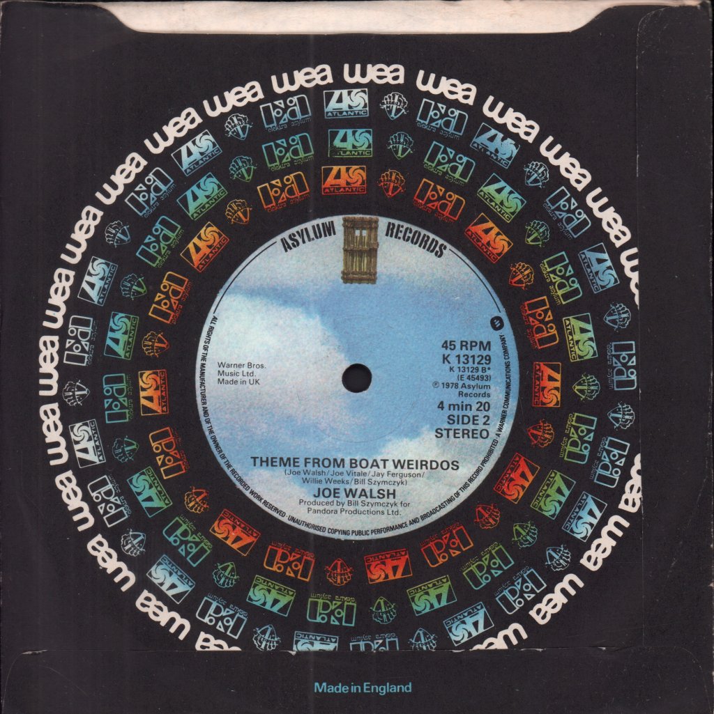 Joe Walsh - Life's Been Good - 7 Inch