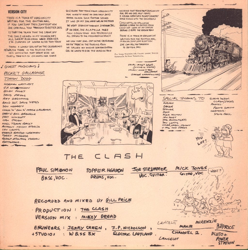 Clash - Sandinista - Triple Lp
