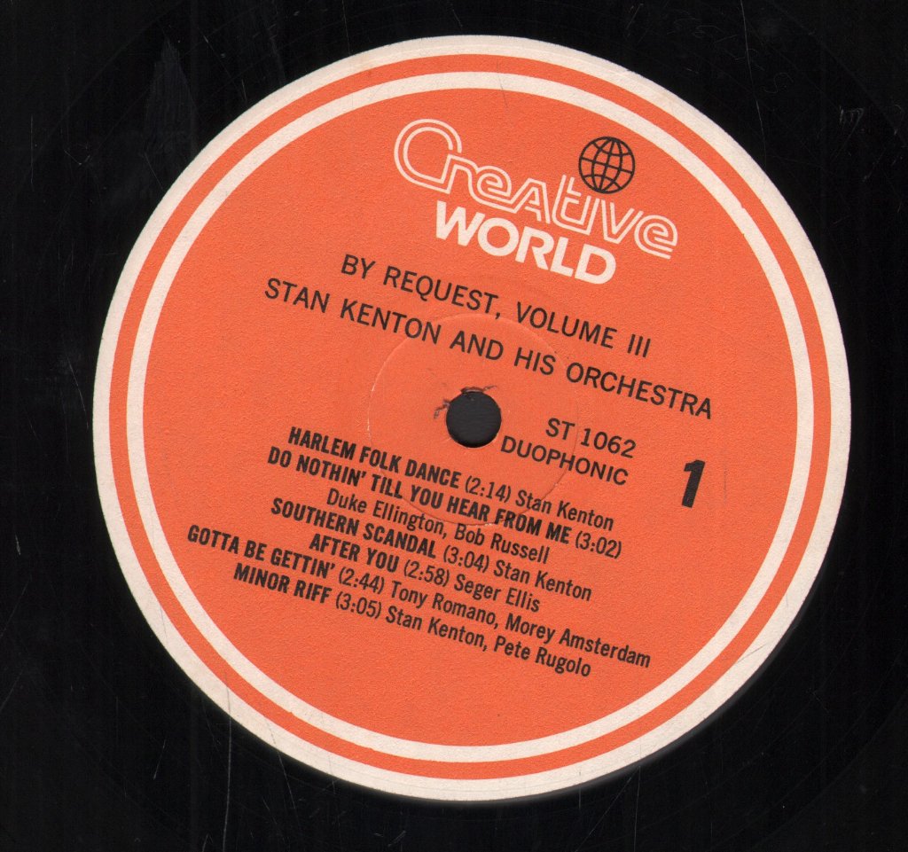 Stan Kenton And His Orchestra - By Request Volume Three - Lp