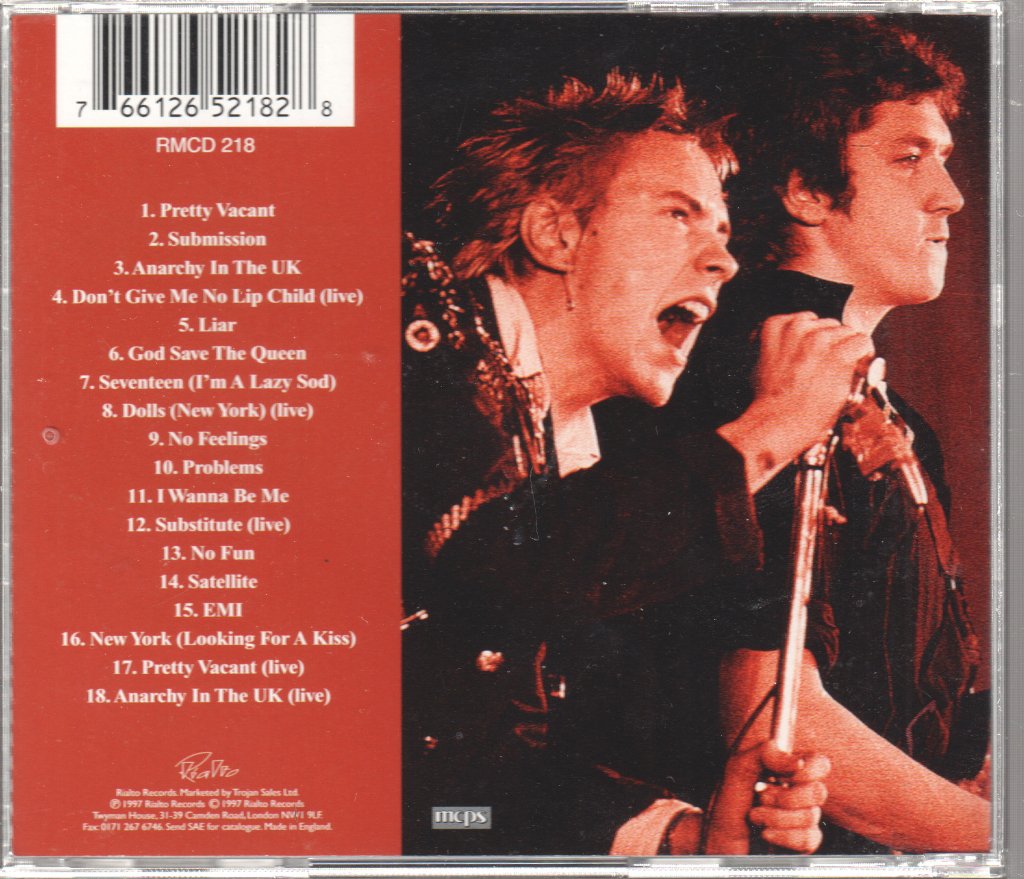 Sex Pistols - Archive Series - Cd