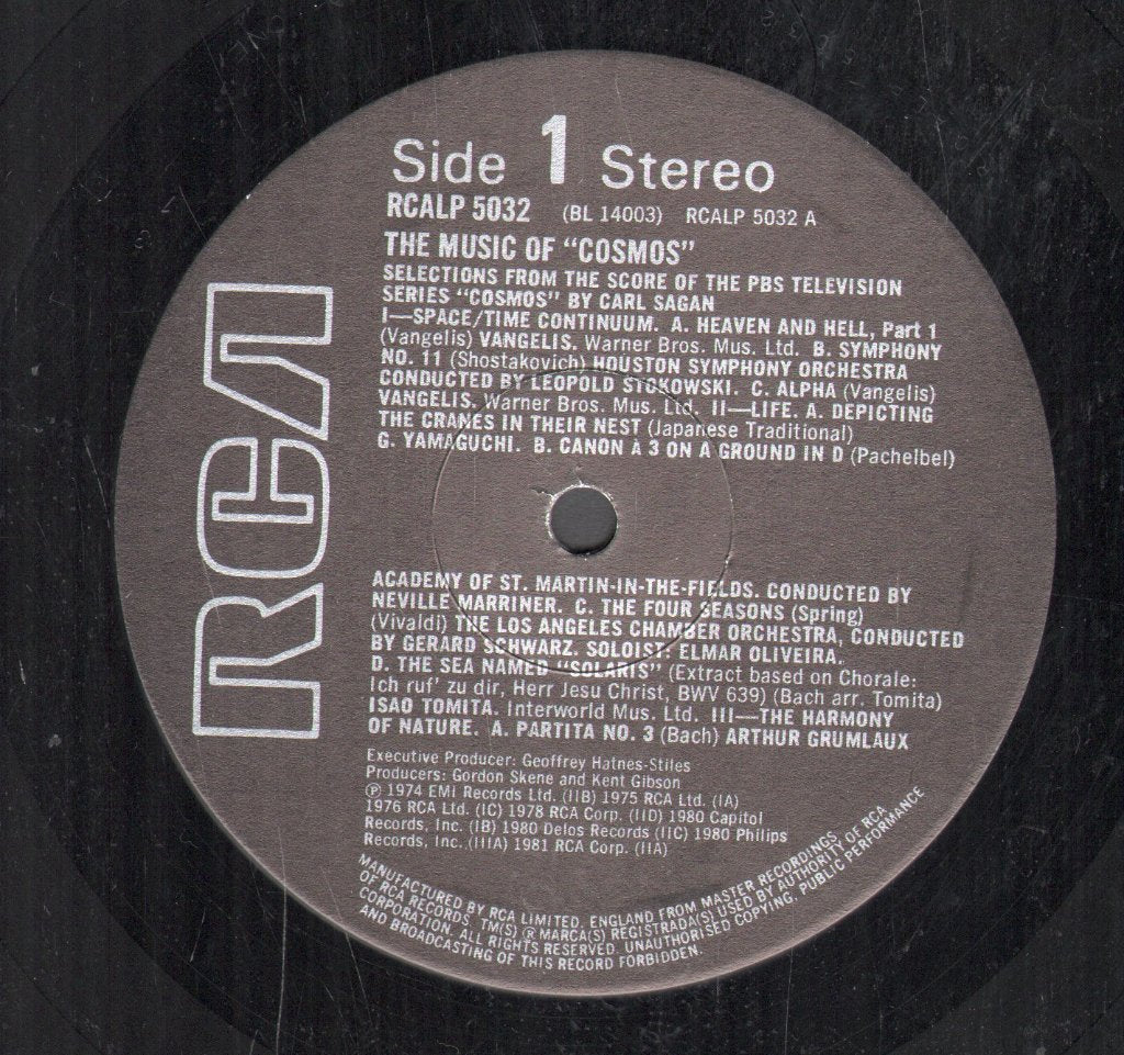 Music Of Cosmos - Selections From The Score Of Psb Television Series - Lp
