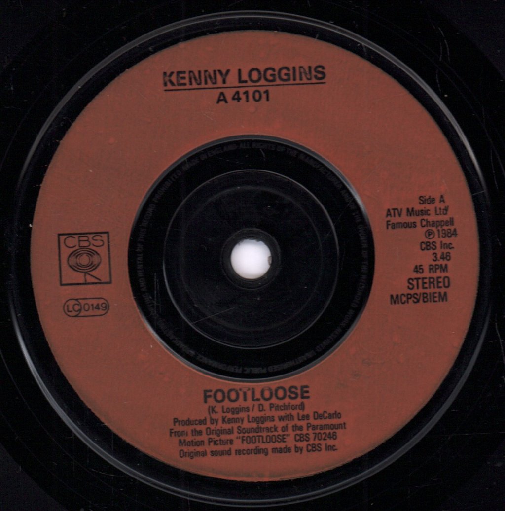 Kenny Loggins - Footloose - 7 Inch