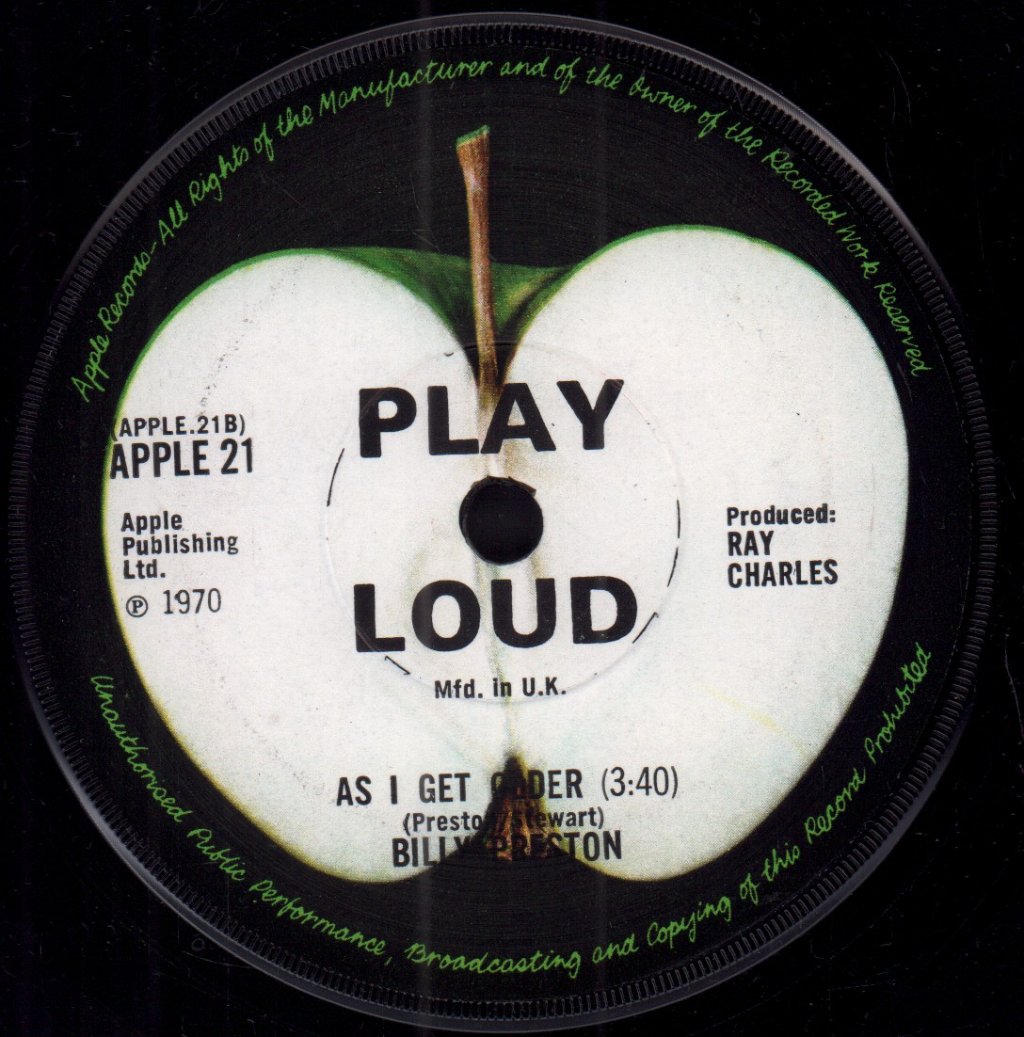 Billy Preston - All That I've Got (I'm Gonna Give It To You) - 7 Inch