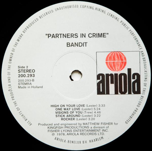 Bandit - Partners In Crime - Lp