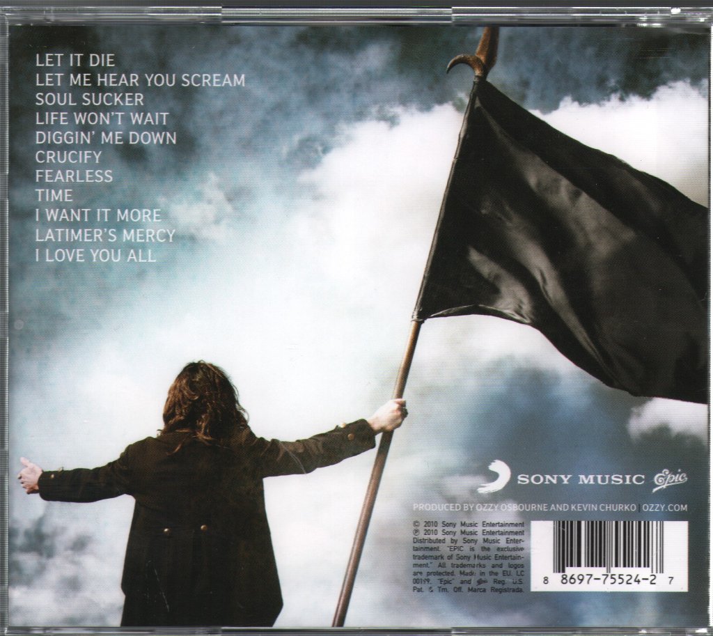 Ozzy Osbourne - Scream - Cd