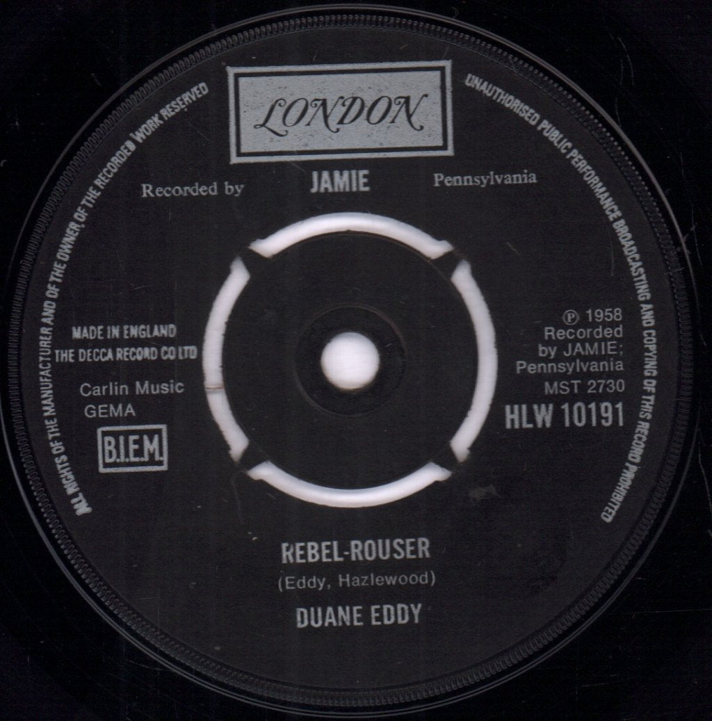 Duane Eddy - Peter Gunn - 7 Inch