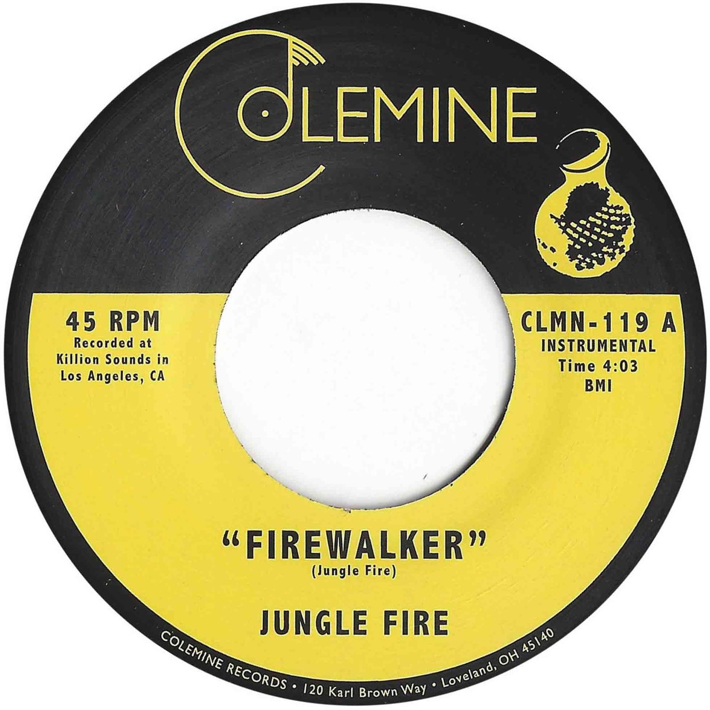 Jungle Fire - Firewalker/Chalupa - 7 Inch