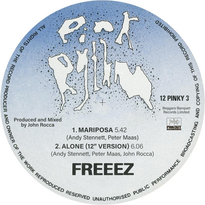 Freeez - Mariposa / Alone - 12 Inch