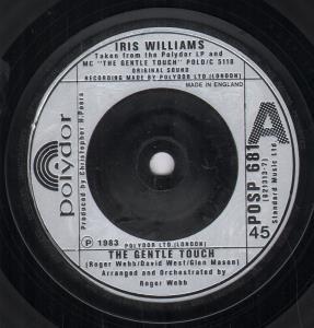 Iris Williams - Gentle Touch - 7 Inch