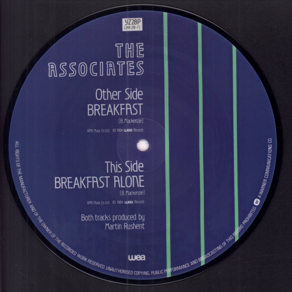 Associates - Breakfast - 7 Inch