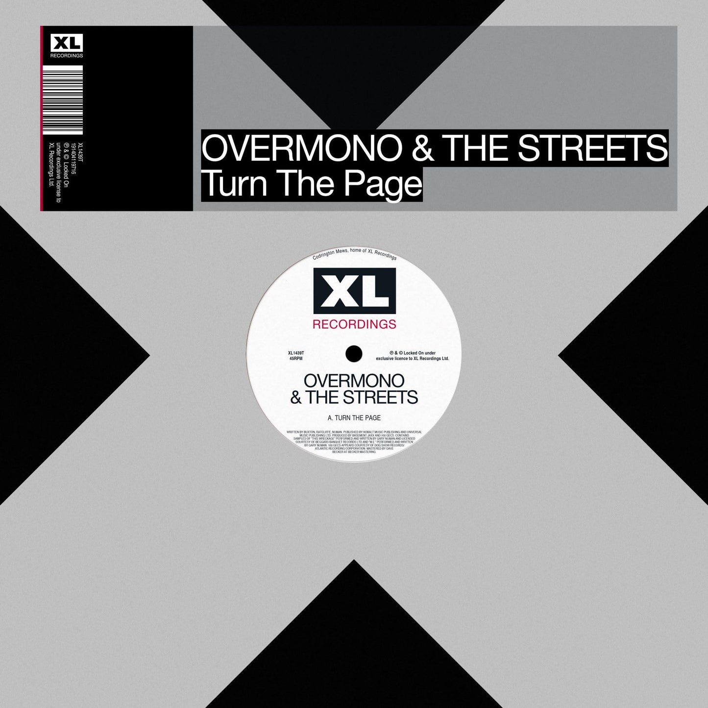 Overmono and the Streets - Turn the Page - 12 Inch