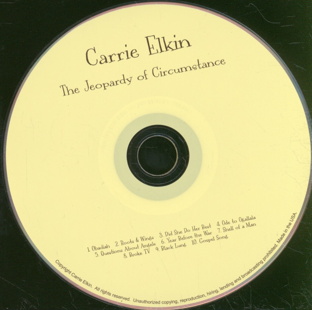 Carrie Elkin - Call It My Garden - Cd