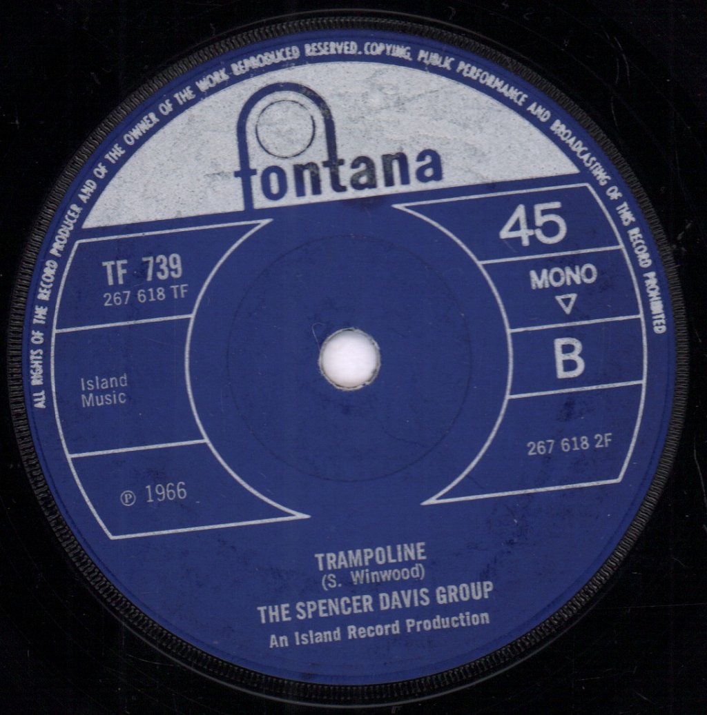 Spencer Davis Group - When I Come Home - 7 Inch