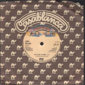 Cindy Bullens - Too Close To Home - 7 Inch