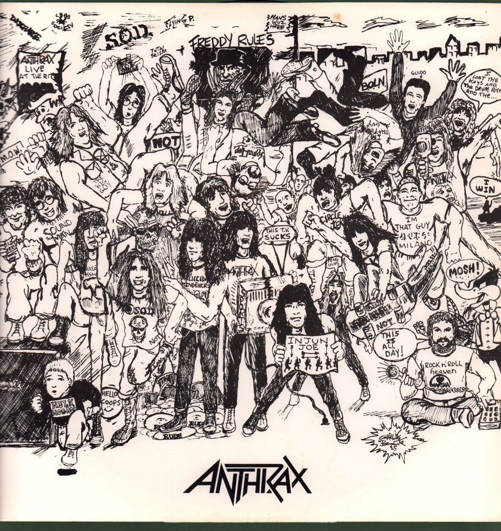 Anthrax - Spreading The Disease - Lp
