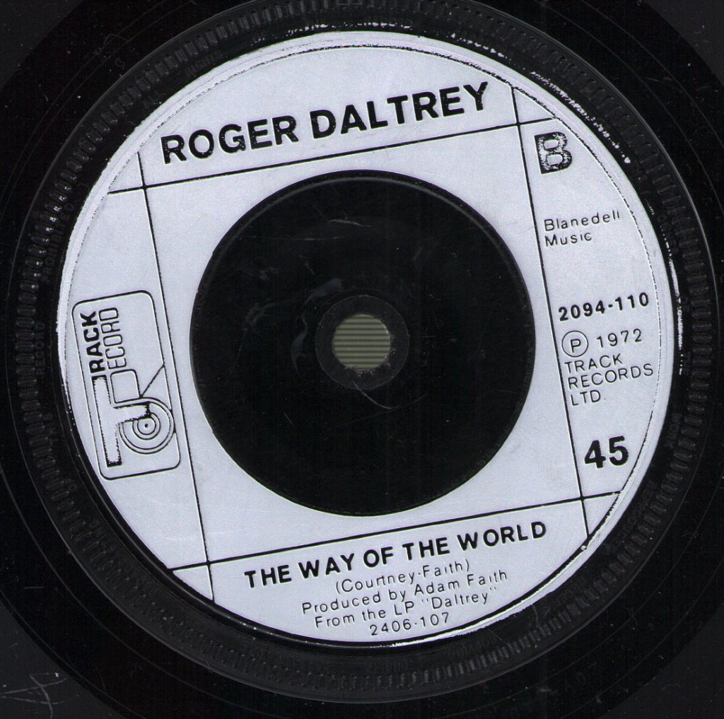 Roger Daltrey - Giving It All Away - 7 Inch