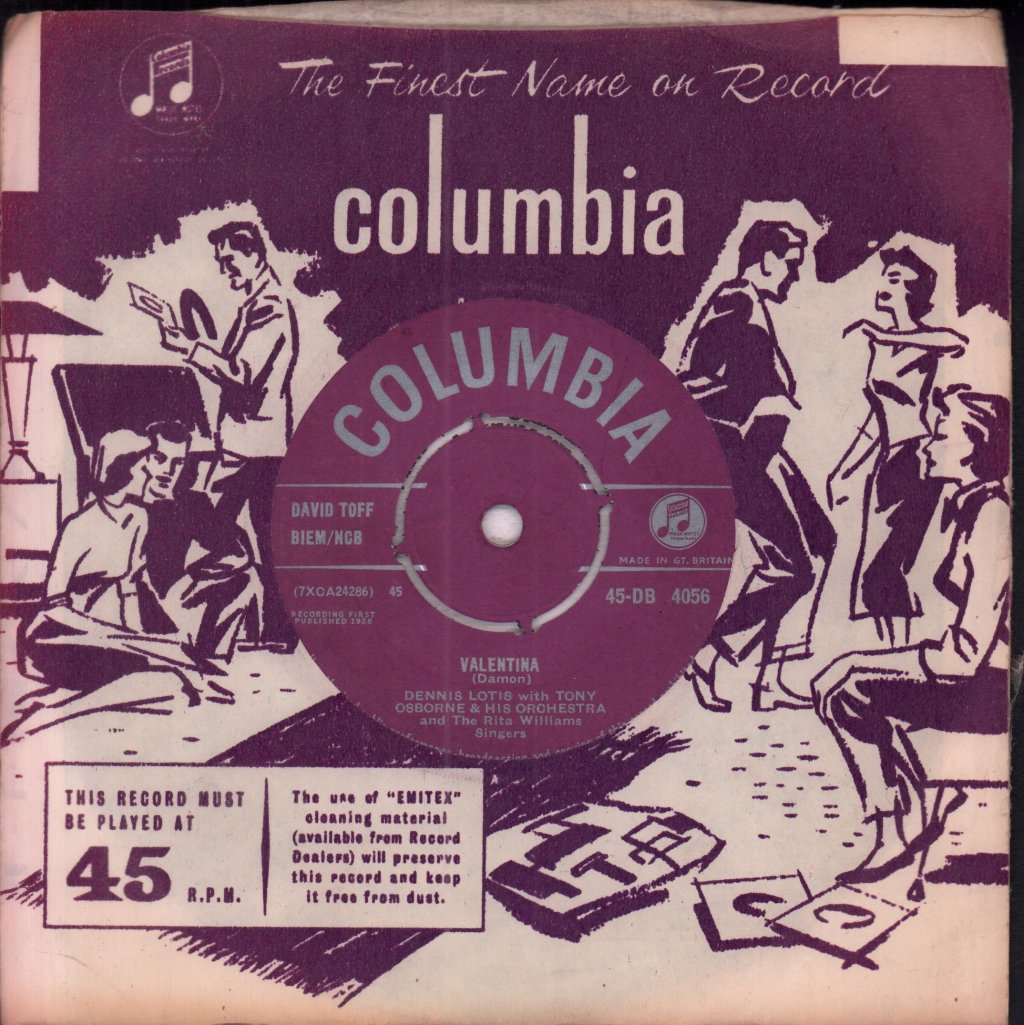 dennis lotis with tony osborne - Good Mornin' Life - 7 Inch