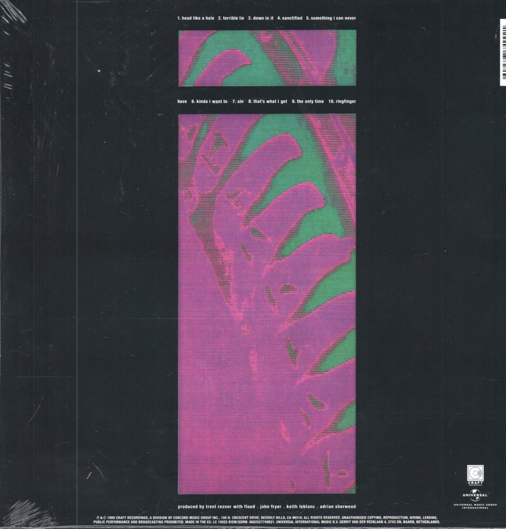 Nine Inch Nails - Pretty Hate Machine - Lp
