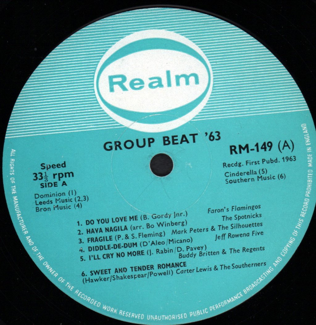 Various Artists - group beat 63 - Lp