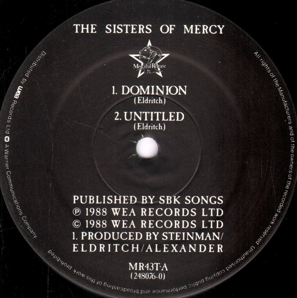 Sisters Of Mercy - Dominion - 12 Inch