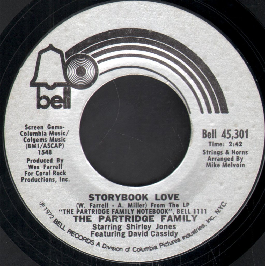 Partridge Family - Looking Through The Eyes Of Love - 7 Inch