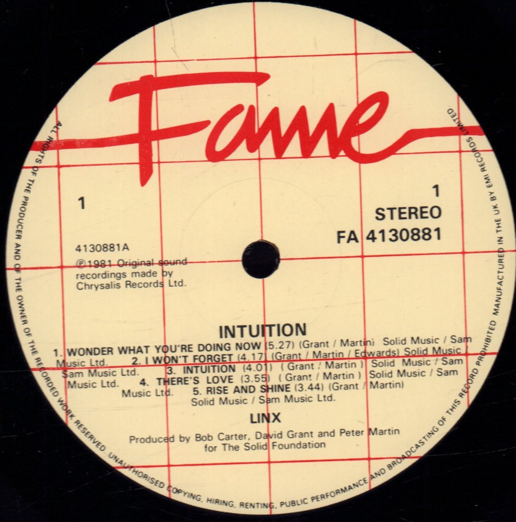 Linx - Intuition - Lp