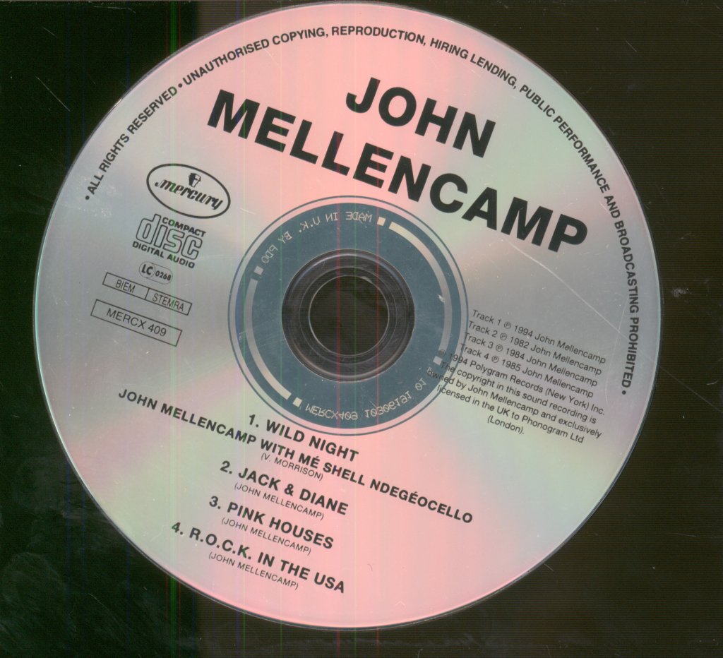 John Mellencamp And Me Shell Ndegeocello - Wild Night - Cd