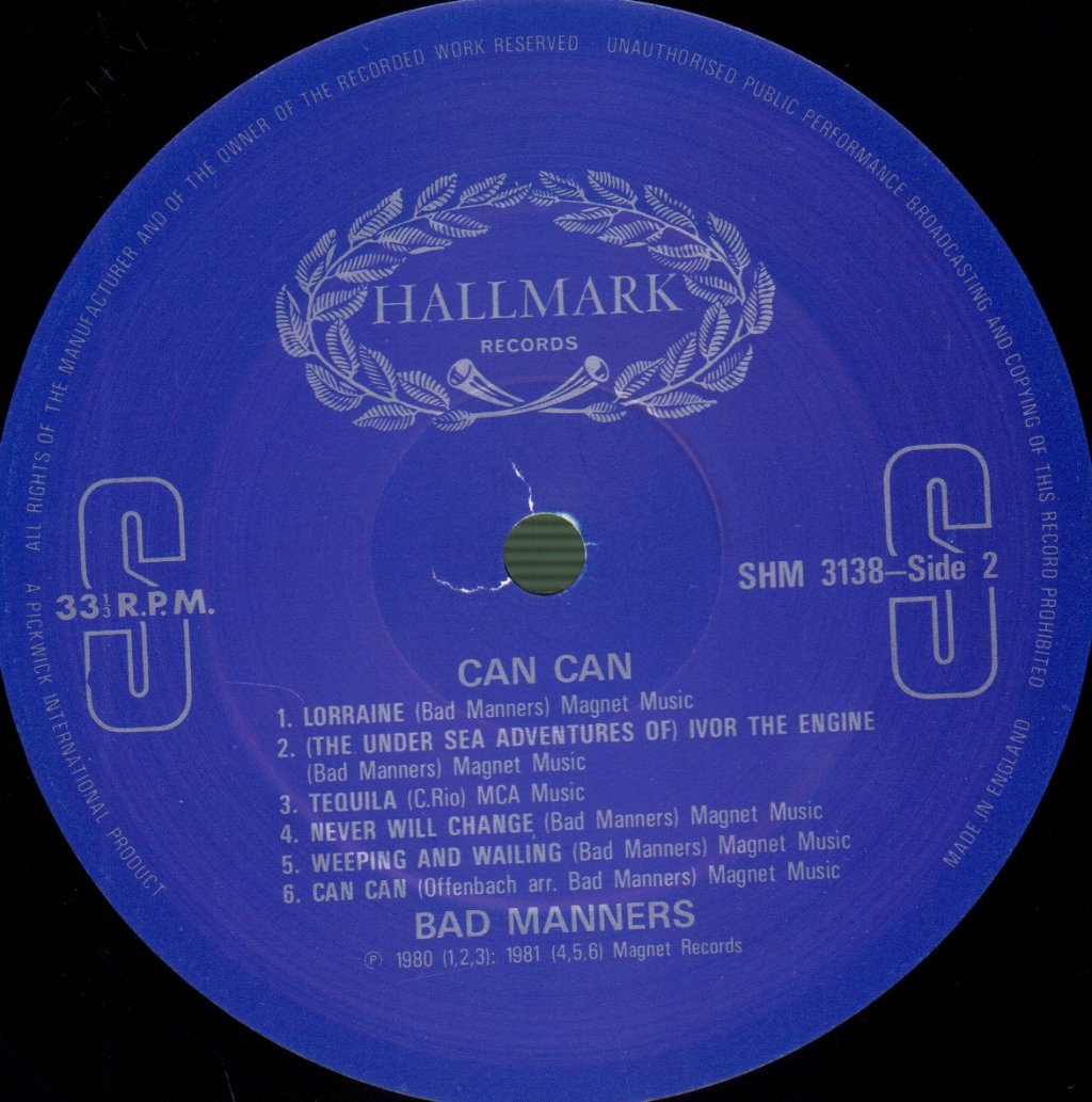 Bad Manners - Can Can - Lp