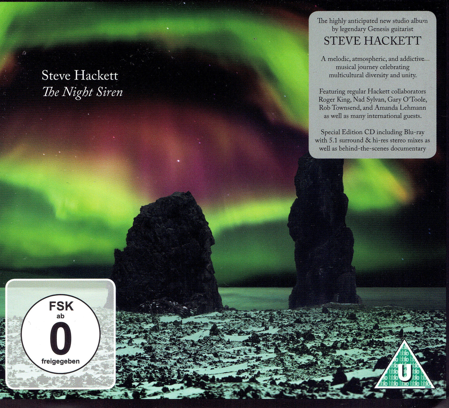 Steve Hackett - Night Siren - Cd