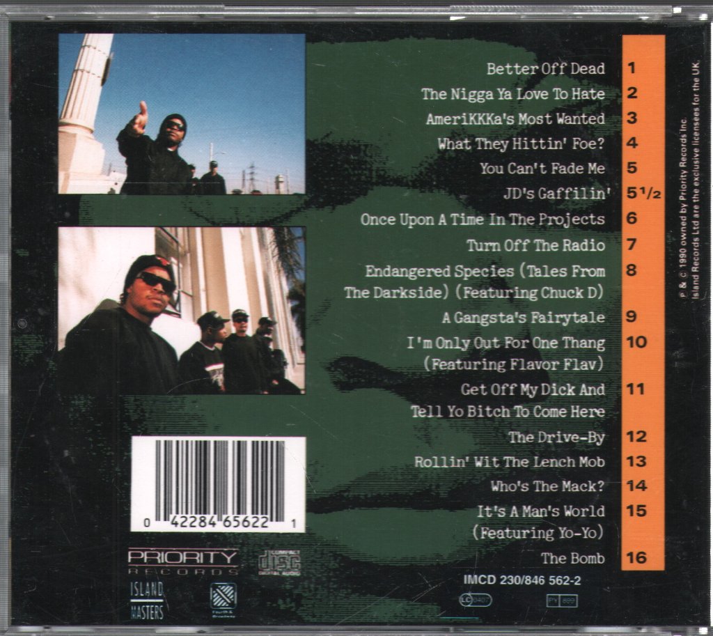 Ice Cube - AmeriKKKa's Most Wanted - Cd