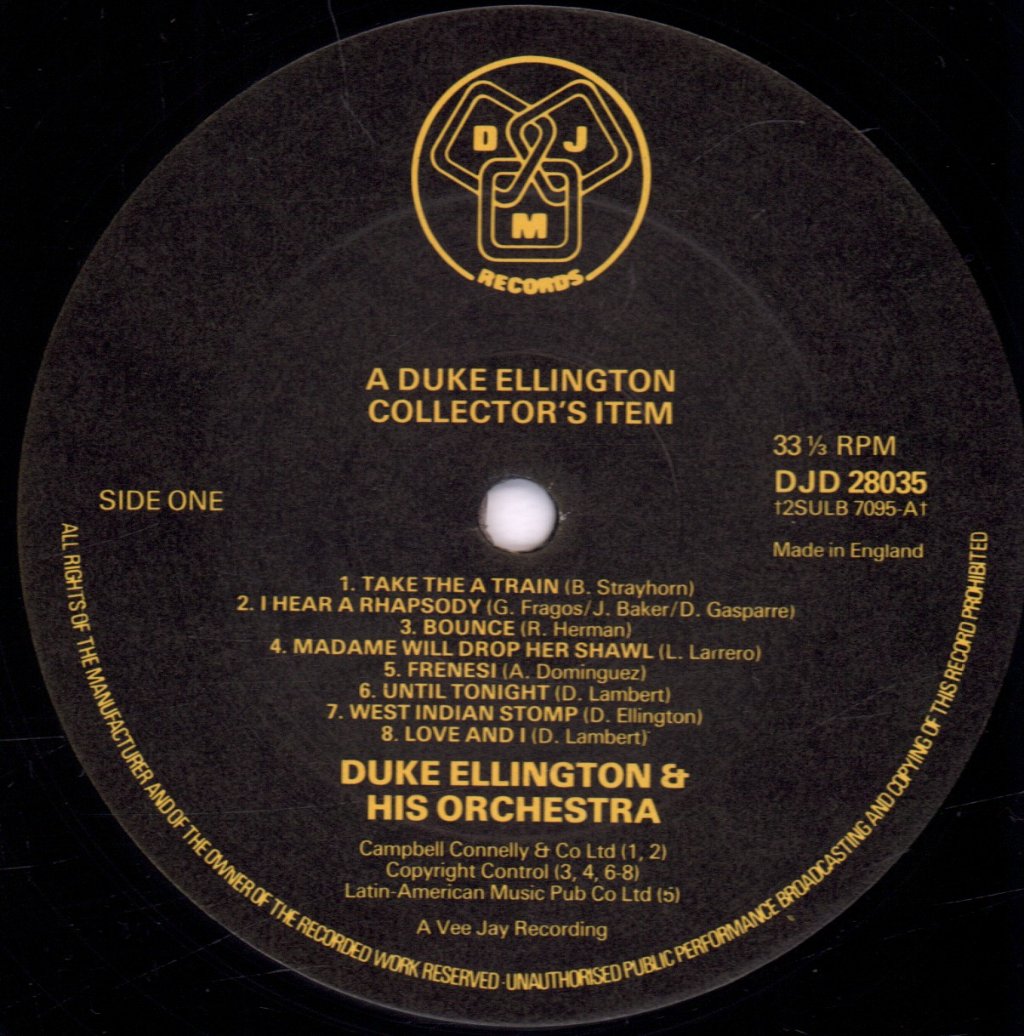 Duke Ellington - A Collectors Item - Double Lp