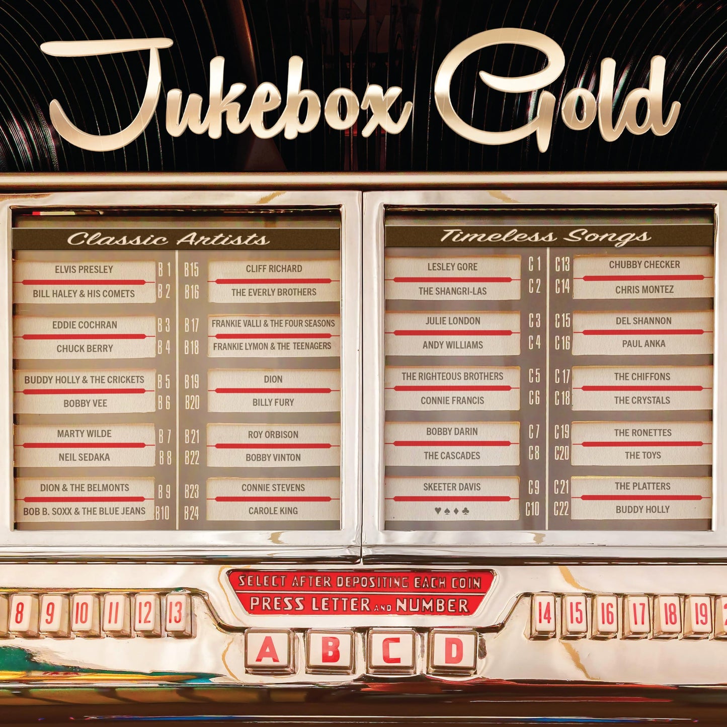 Various Artists - Jukebox Gold - Timeless Hits - Double Lp