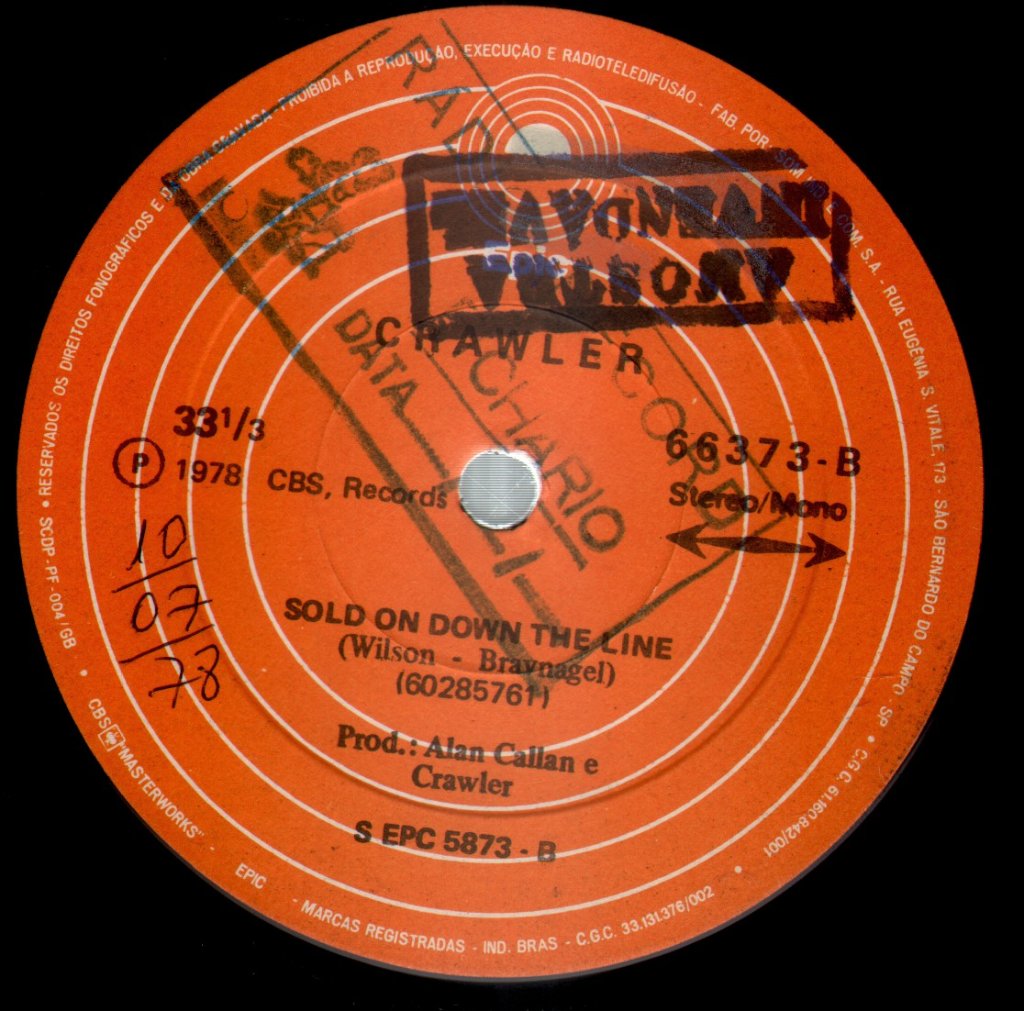 Crawler - Stone Cold Sober - 7 Inch
