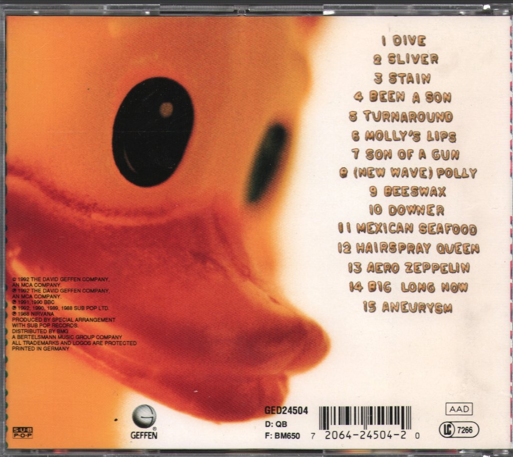 Nirvana - Incesticide - Cd