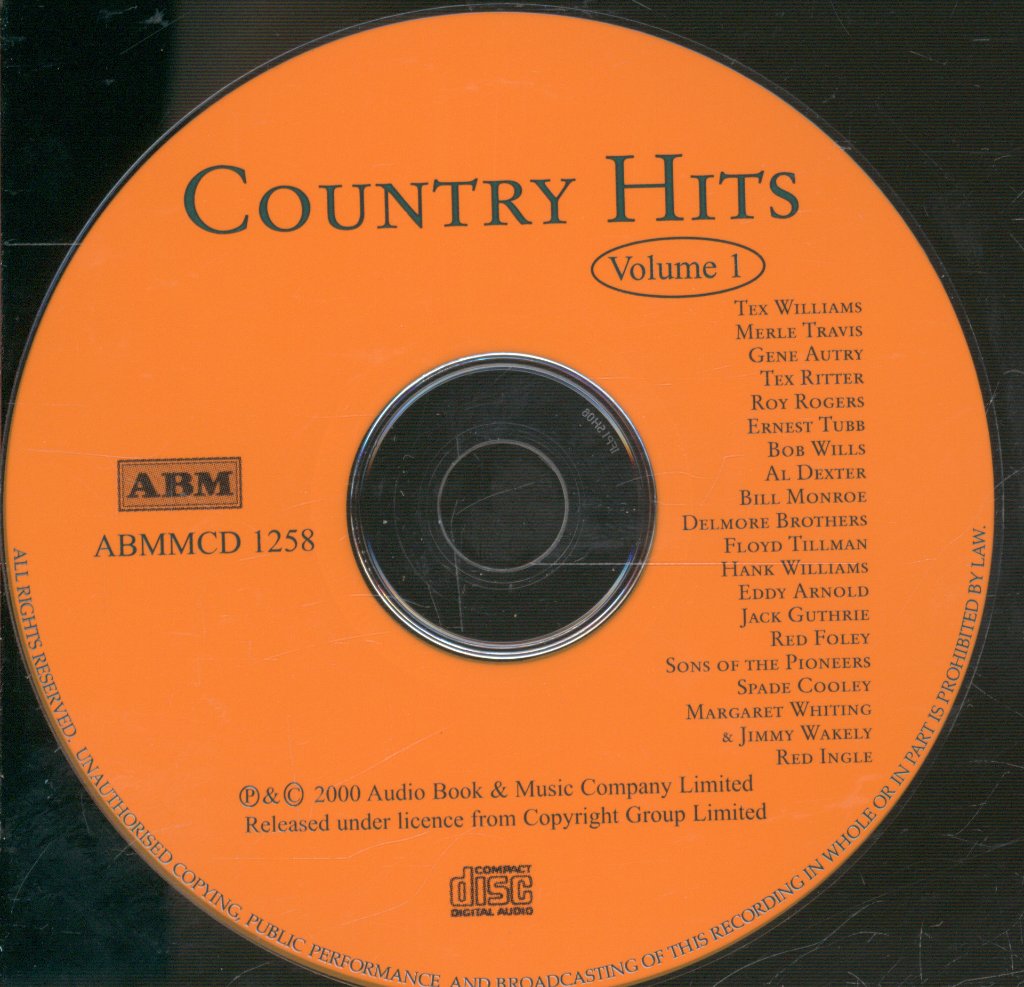 Various Artists - Country Hits Volume 1 - Cd