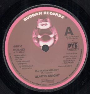 Gladys Knight - I'll Take A Melody - 7 Inch