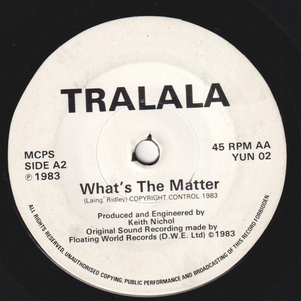 Tralala - Impeccable/What's The Matter - 7 Inch