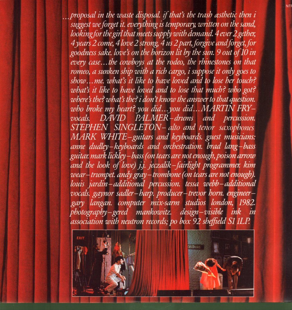 ABC - Lexicon Of Love - Lp