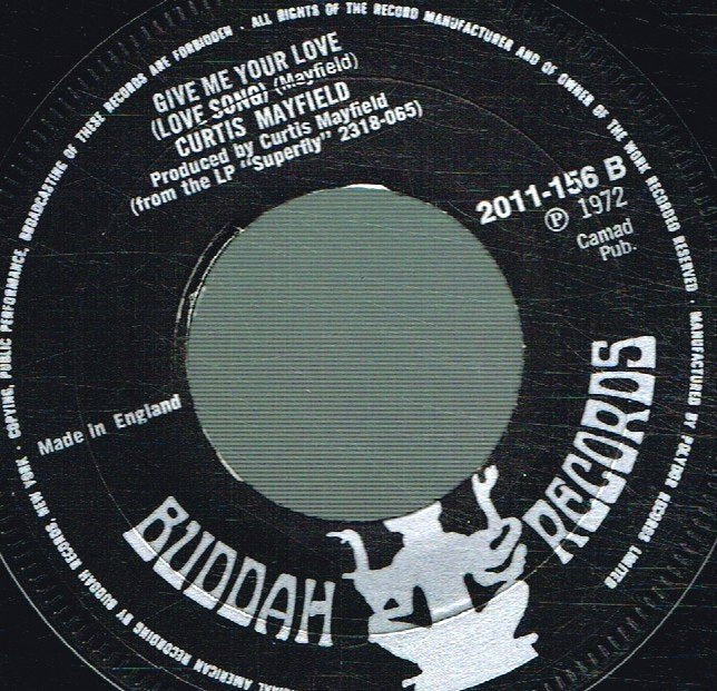 Curtis Mayfield - Superfly - 7 Inch