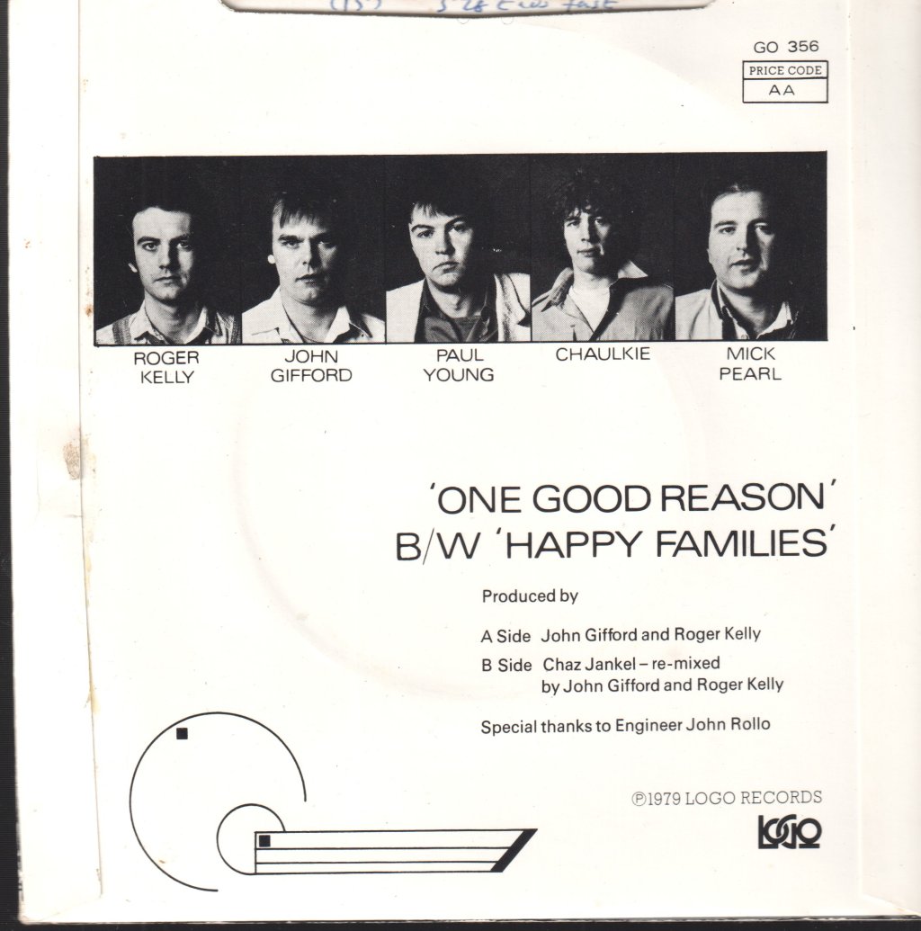 Streetband Featuring Paul Young - One Good Reason - 7 Inch