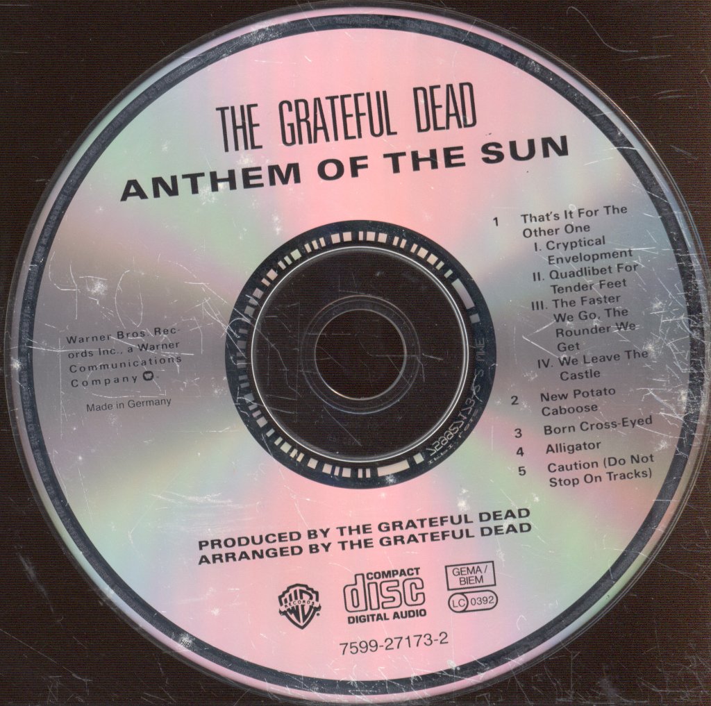 Grateful Dead - Anthem Of The Sun - Cd