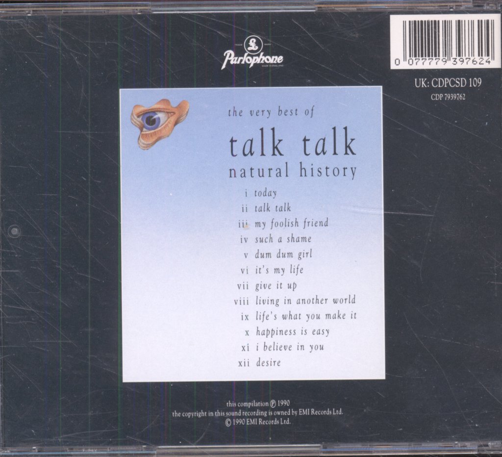 Talk Talk - Natural History (The Very Best Of Talk Talk) - Cd
