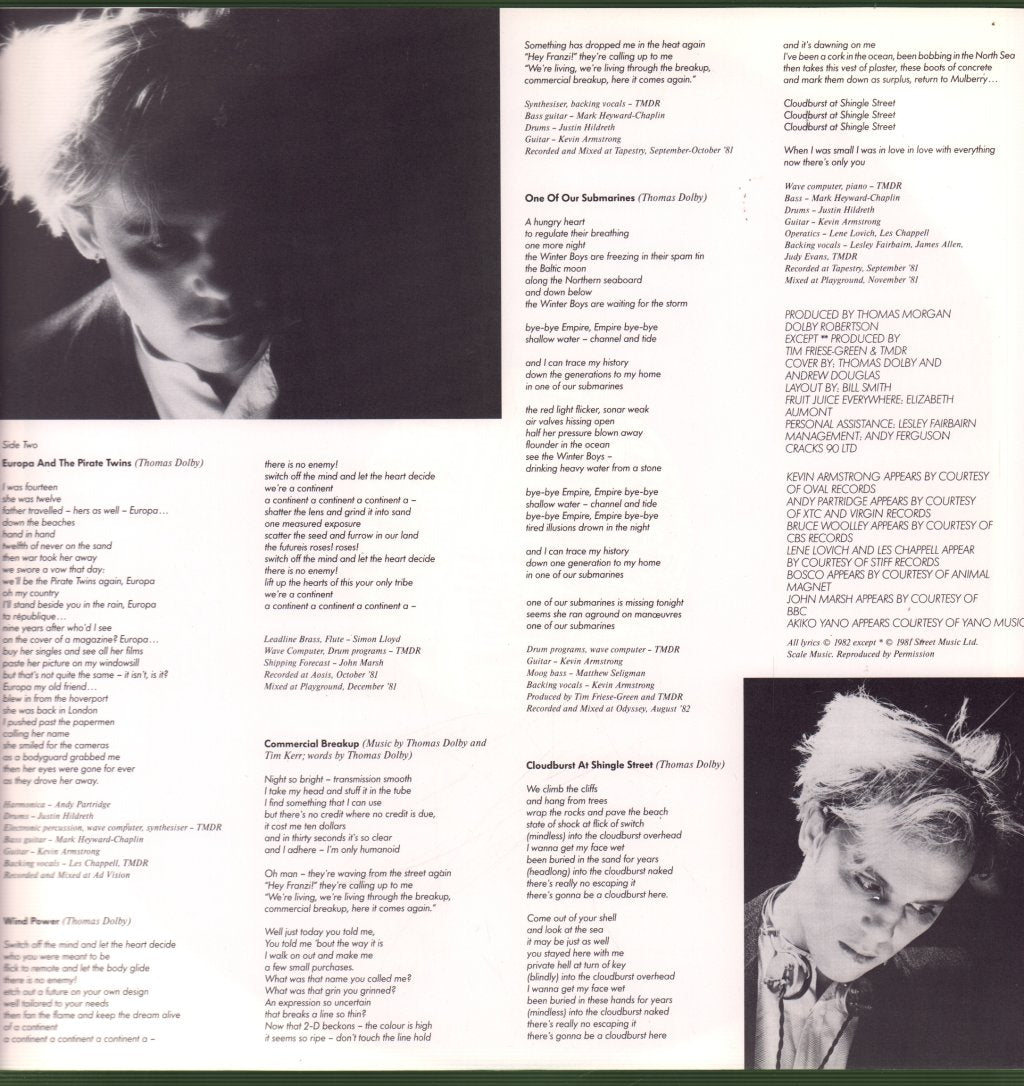 Thomas Dolby - Golden Age Of Wireless - Lp
