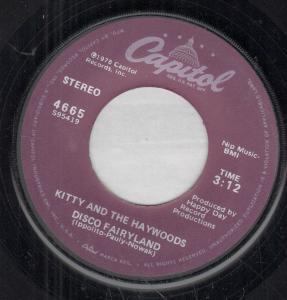 Kitty And The Haywoods - Disco Fairyland - 7 Inch