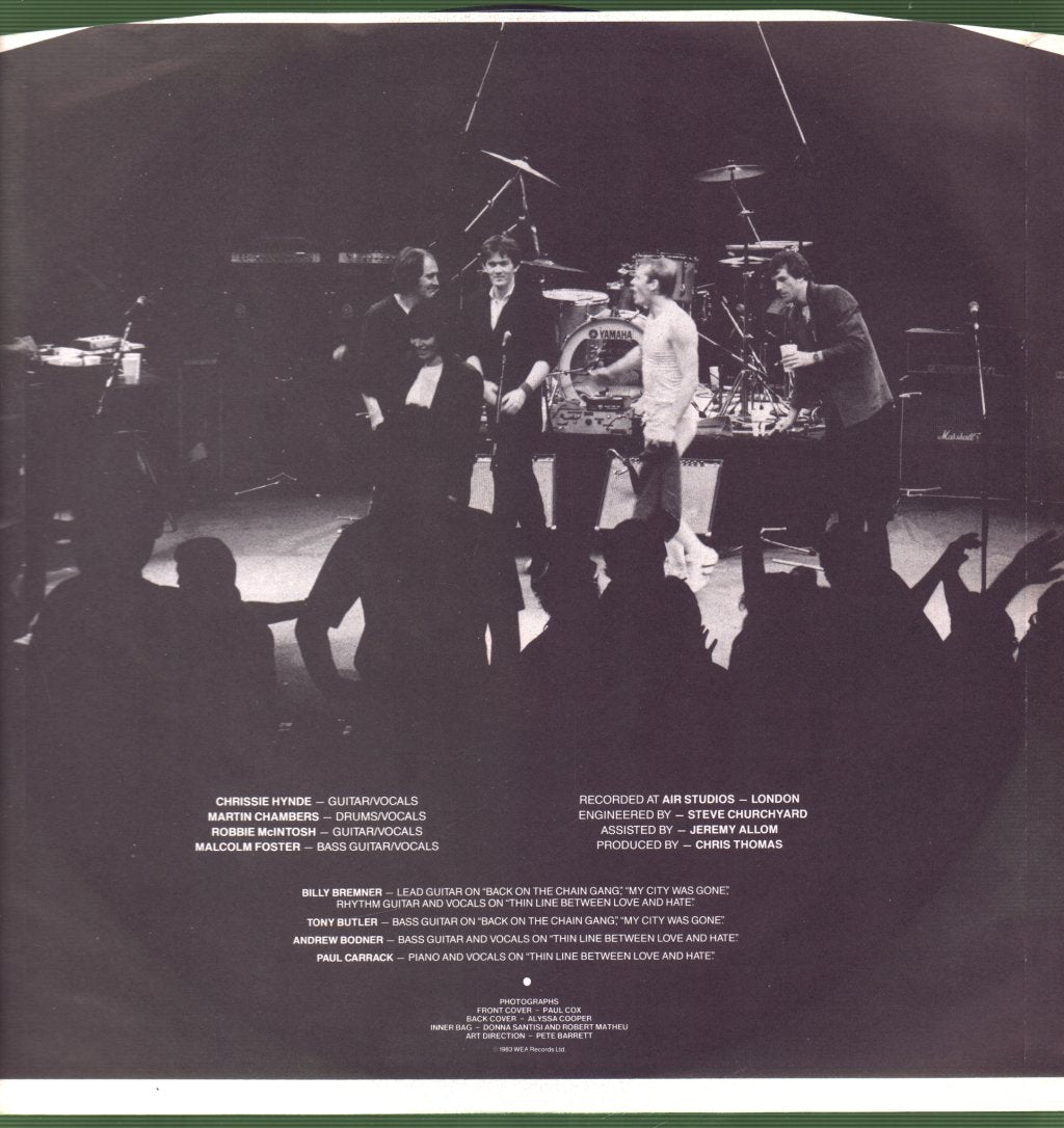 Pretenders - Learning To Crawl - Lp