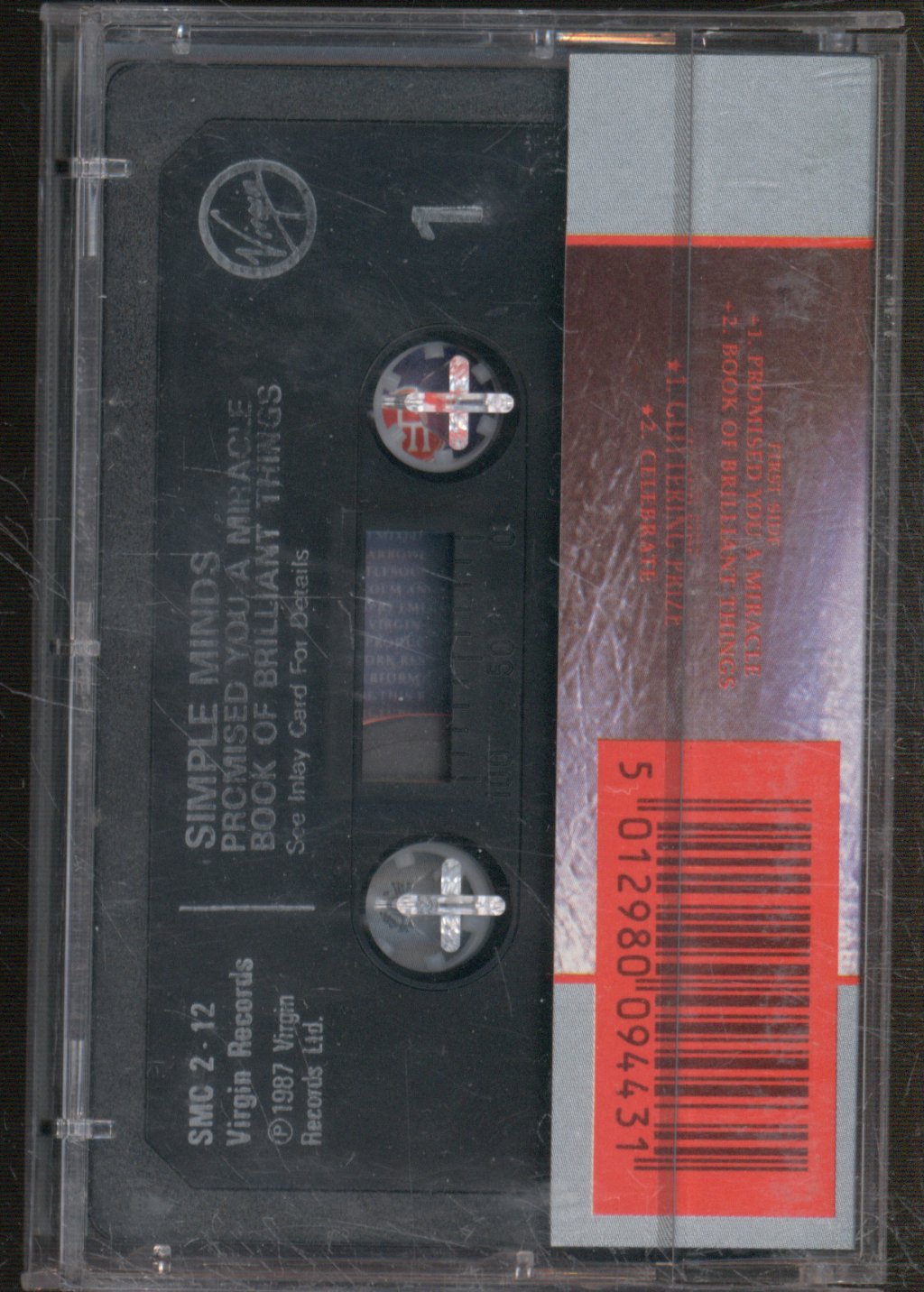 Simple Minds - Promised You A Miracle (Simple Minds Live) - Cassette