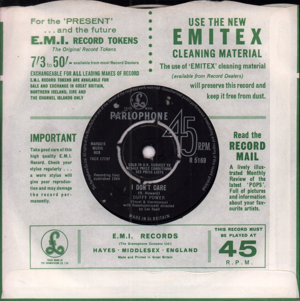 Duffy Power - Where Am I - 7 Inch
