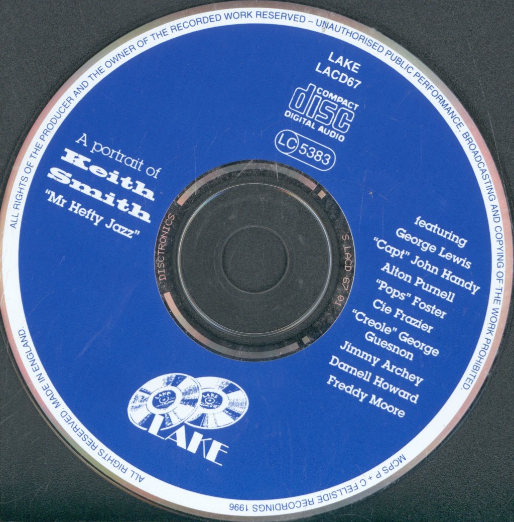 Various Artists - Portrait Of Keith Smith "Mr Hefty Jazz - Cd