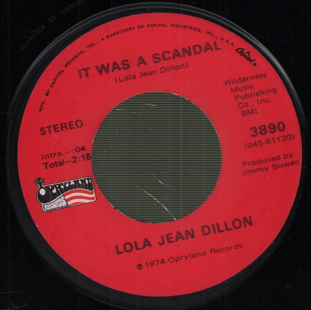 Lola Jean Dillon - Make Love To Me/It Was A Scandal - 7 Inch